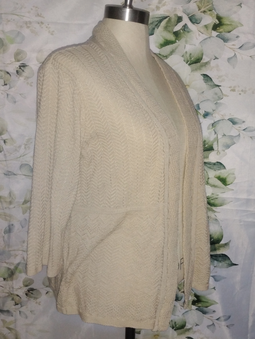 5For$12 Tan Knit Cardigan